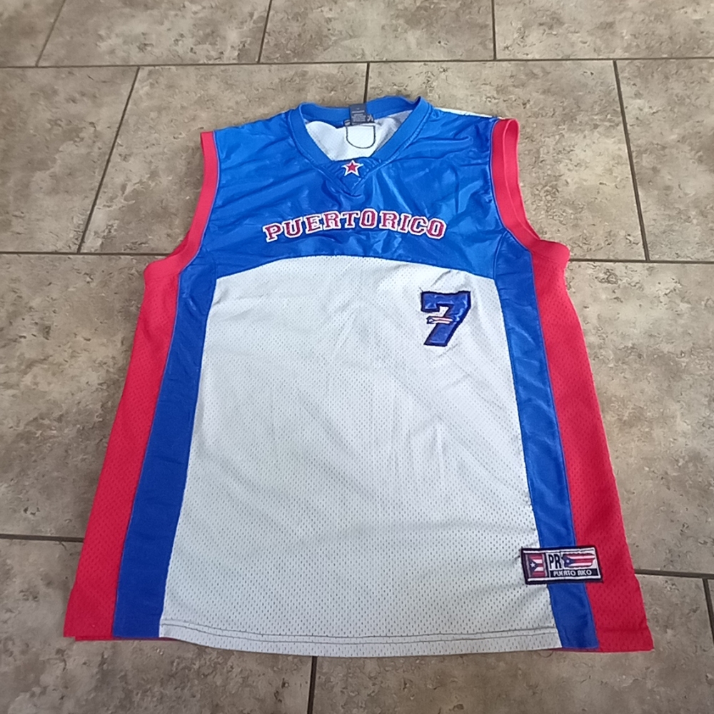 Team Puerto Rico Basketball Jersey - Gem